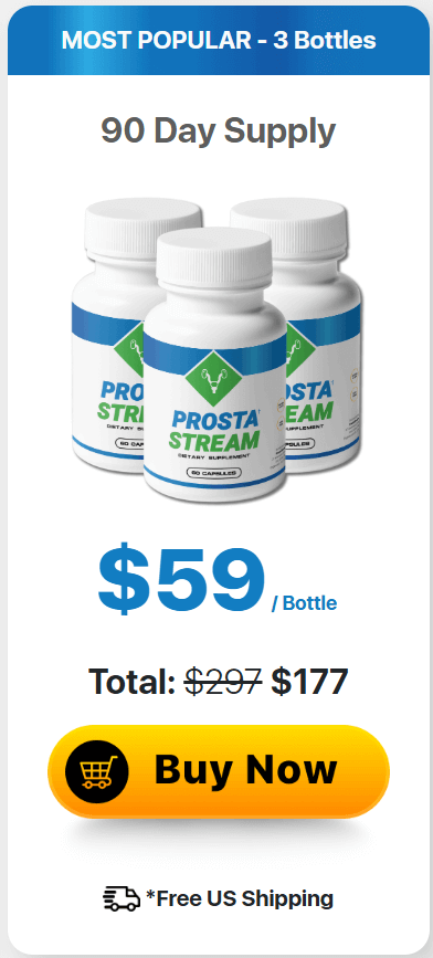 ProstaStream 3 bottles